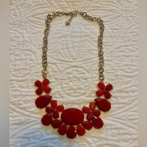 Red Statement Necklace